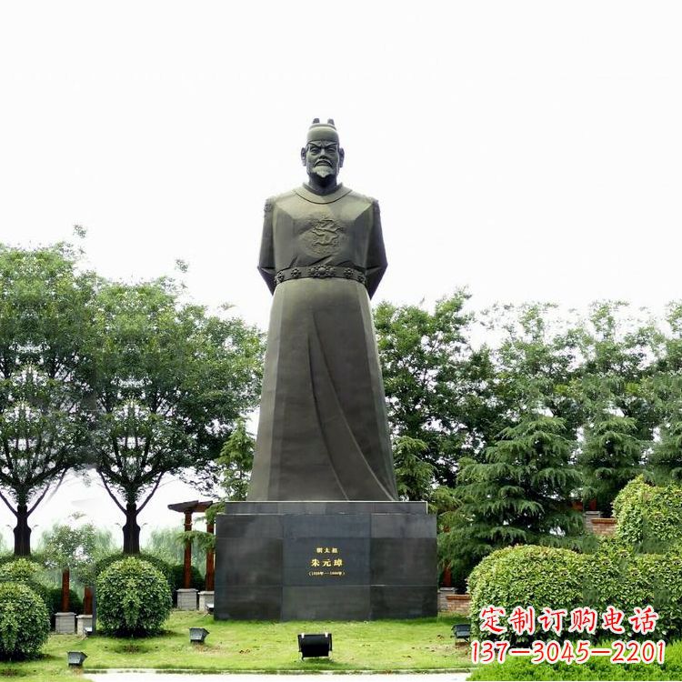 贵州明太祖石雕塑像