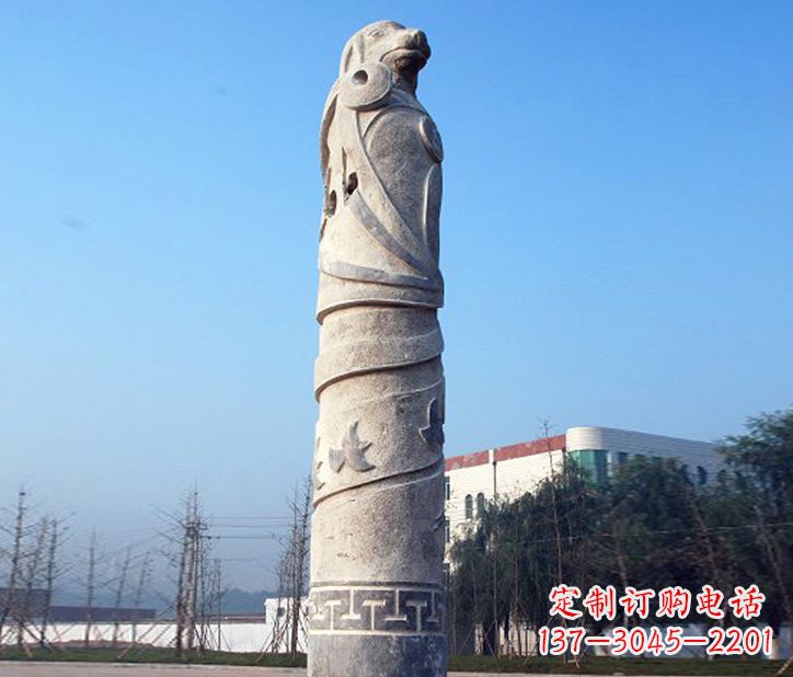 贵州12生肖精美石雕