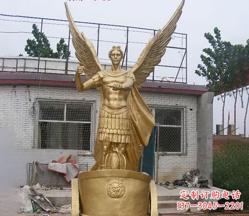 贵州阿波罗纪念铜雕传承古代精神
