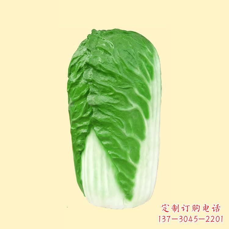 贵州玻璃钢白菜雕塑