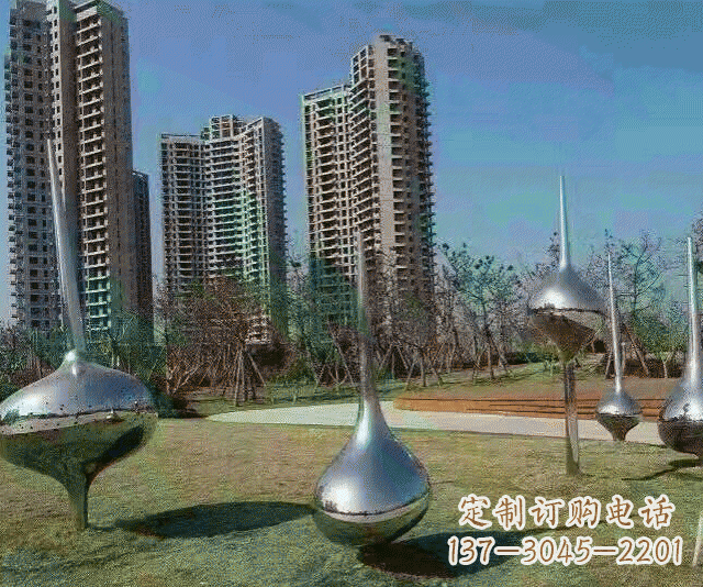 贵州精致的不锈钢陀螺雕塑