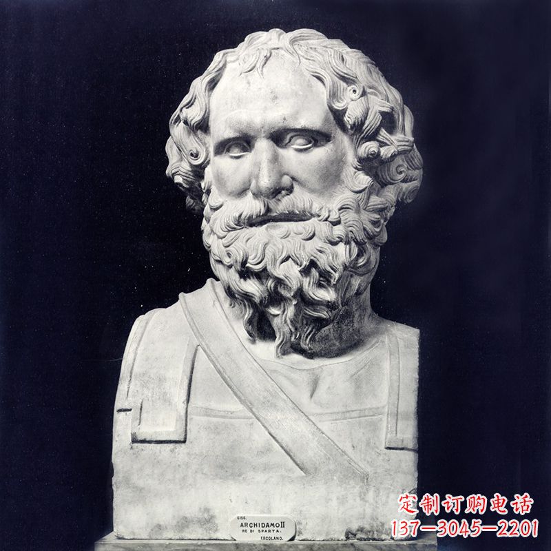 贵州阿基米德石雕头像传承古典美学