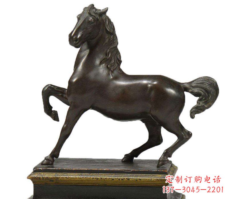 贵州办公招财马动物铜雕塑