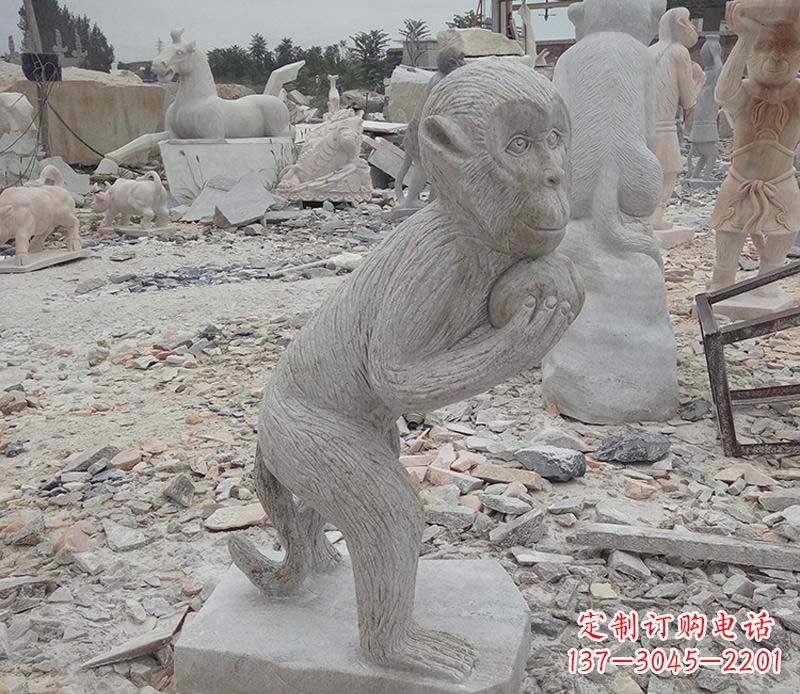 贵州新猴子雕像,传承古老传说