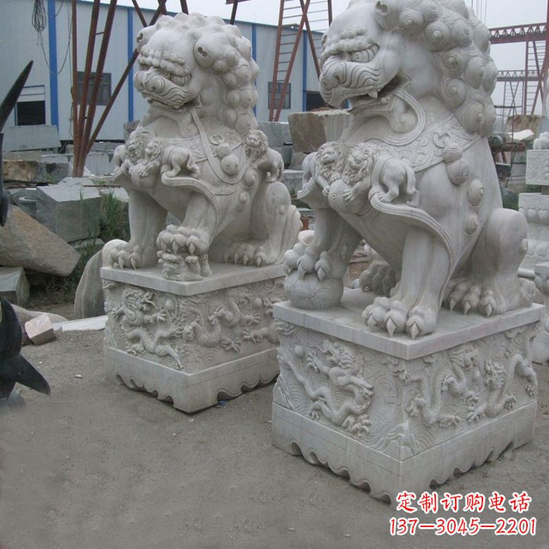 贵州新狮子雕塑,传承北京青铜文化
