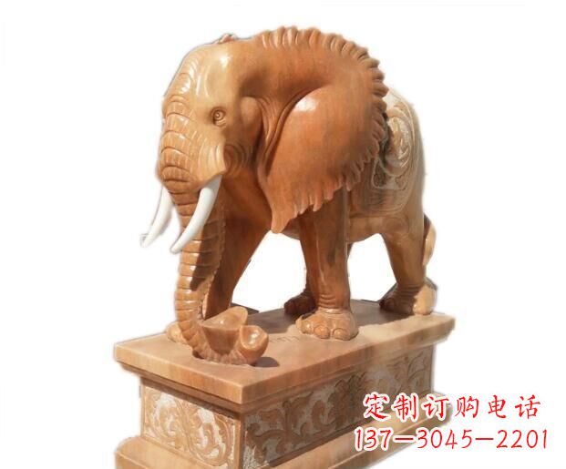 贵州大象石雕