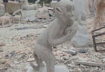 贵州新猴子雕像，传承古老传说