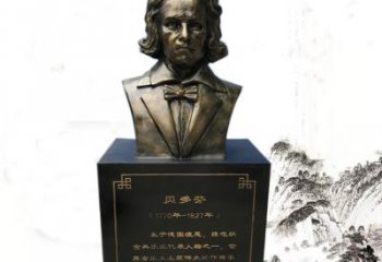 贵州贝多芬脸部雕塑