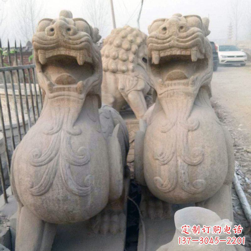 贵州狴犴仿古石雕塑