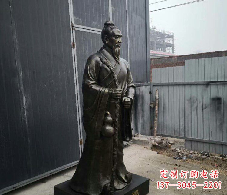 贵州扁鹊名医铜雕摆件