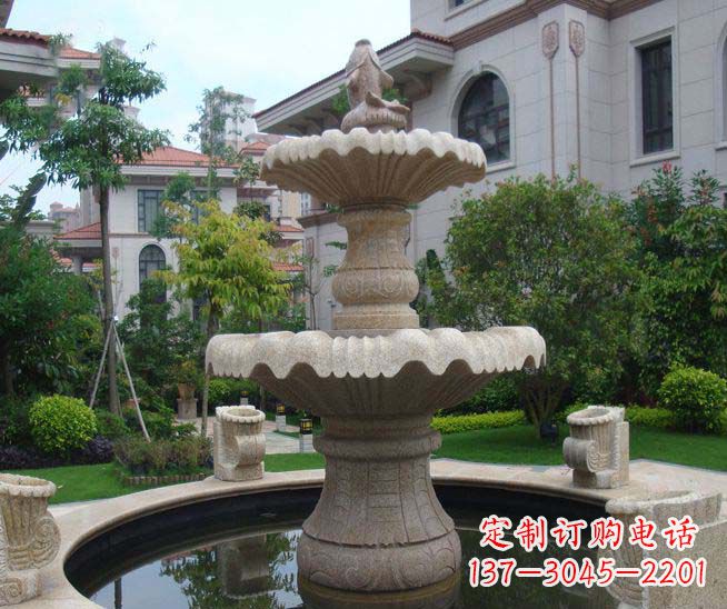 贵州多层喷泉雕塑