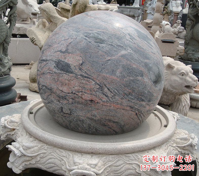 贵州别墅石雕喷泉