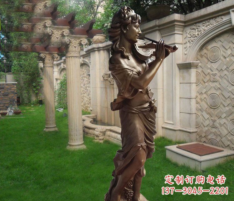 贵州玻璃钢女人雕塑