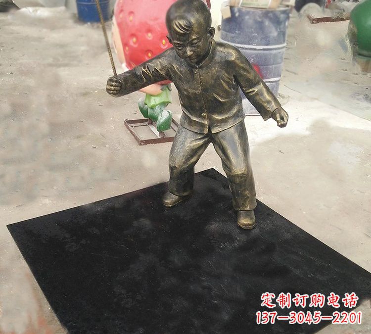 贵州玻璃钢陀螺雕塑