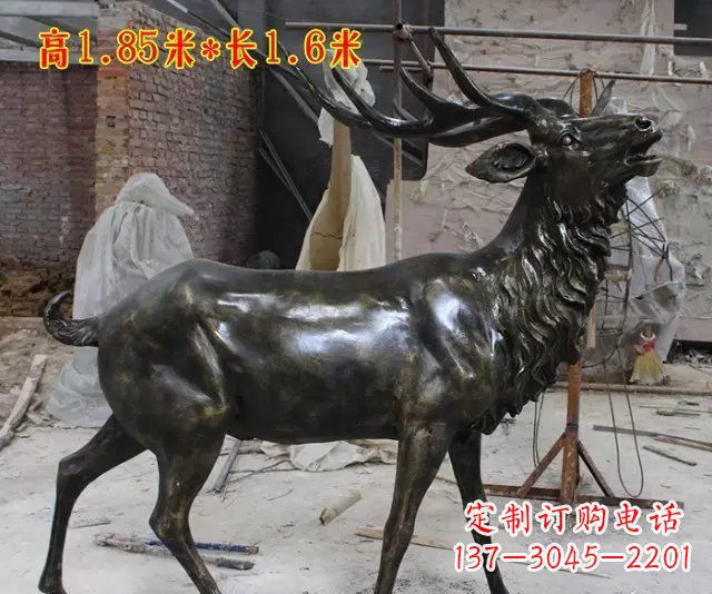 贵州玻璃钢仿铜动物雕塑精美绝伦