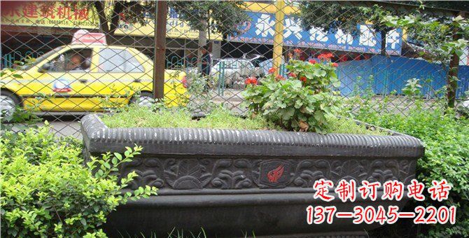 贵州玻璃钢仿铜花盆雕塑精美工艺结合现代科技