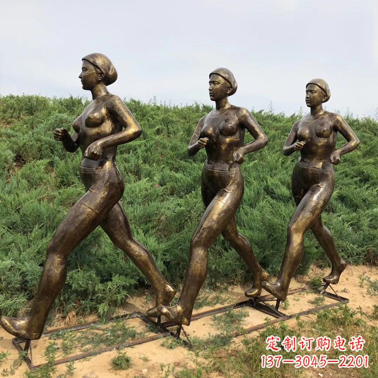 贵州玻璃钢仿铜女人雕塑精致细腻的艺术品