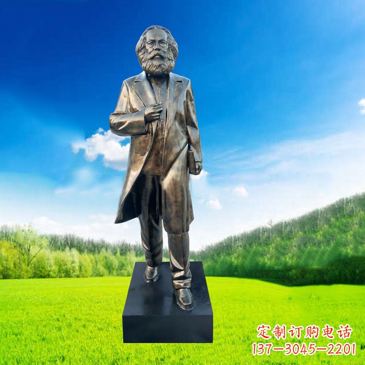 贵州玻璃钢马克思塑像伟人的永恒记忆