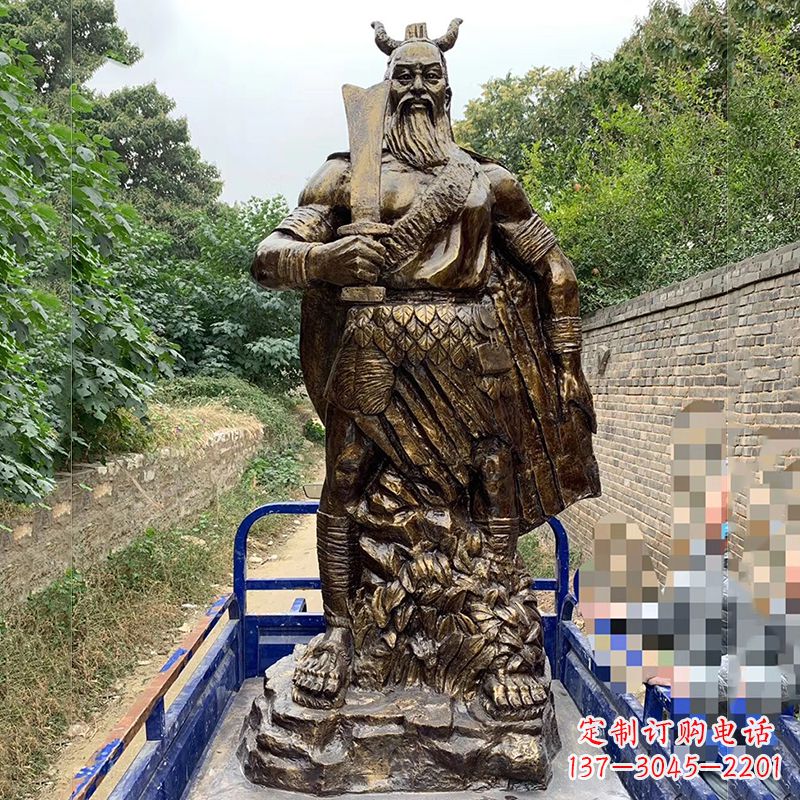 贵州炎帝神农氏玻璃钢雕塑一种新的艺术形式