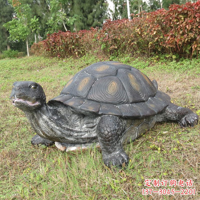 贵州玻璃钢乌龟雕塑传承古老文化