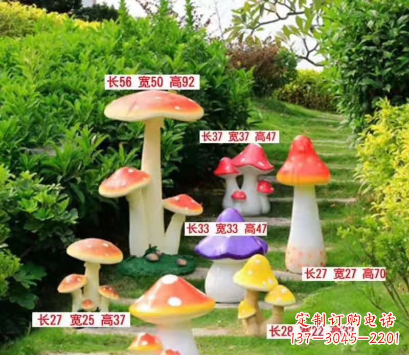 贵州玻璃钢蘑菇雕塑——描绘美丽景色