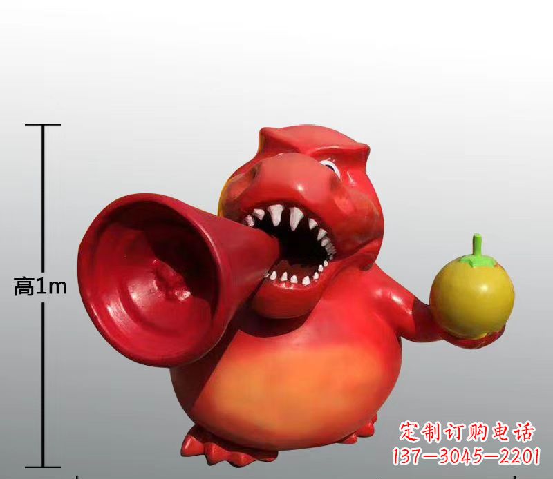 贵州玻璃钢卡通动物雕塑
