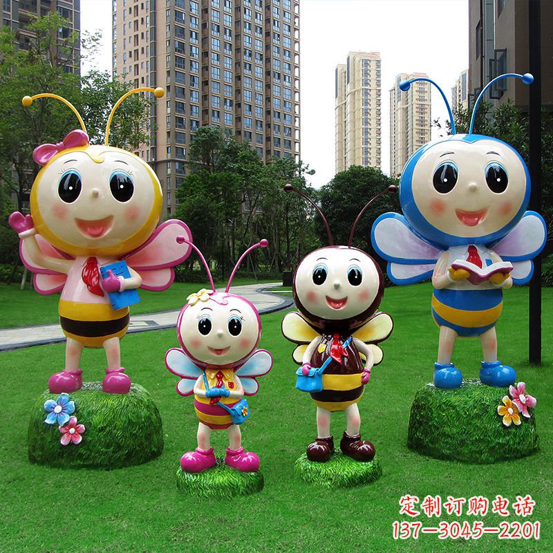 贵州玻璃钢制蜜蜂雕塑让你的家园拥有自然之美