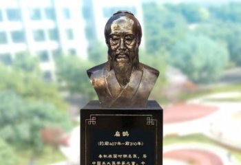 贵州玻璃钢扁鹊著名医生半身像雕塑