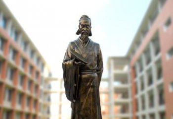 贵州祖冲之雕像——传承校园历史的象征