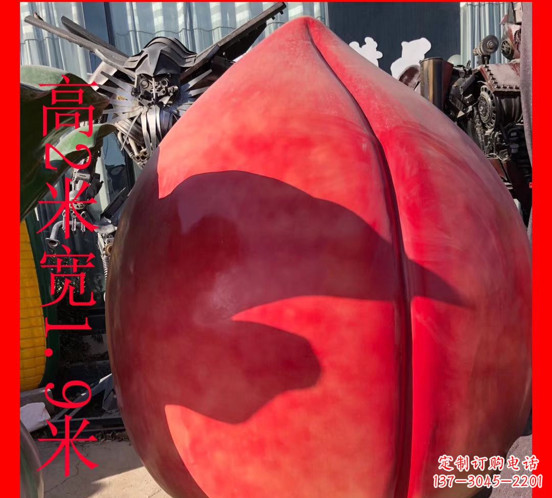 贵州玻璃钢水果雕塑——给你一个美好的景观