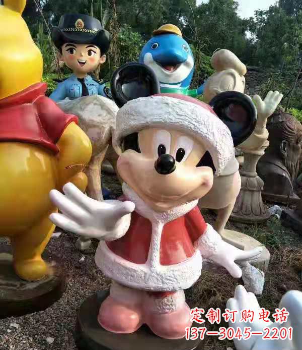 贵州玻璃钢制米老鼠雕塑