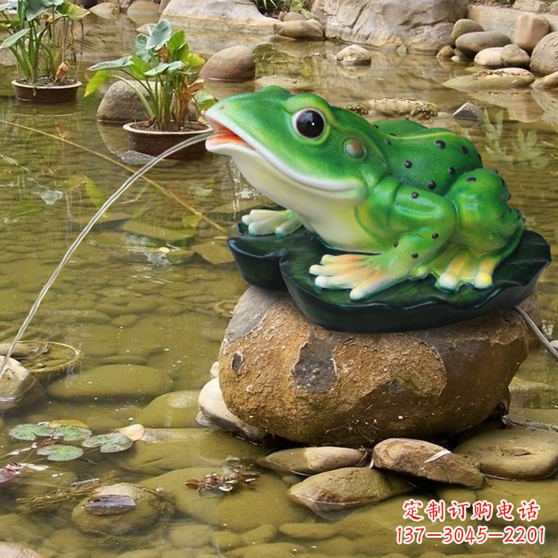 贵州玻璃钢青蛙雕塑——艺术与自然的完美结合