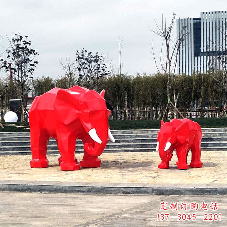 贵州玻璃钢大象雕塑艺术之美
