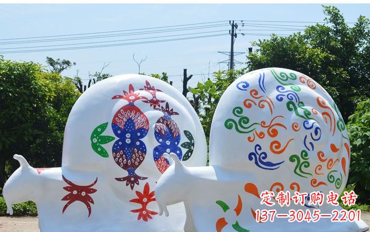 贵州玻璃钢蜗牛一种精美的雕塑