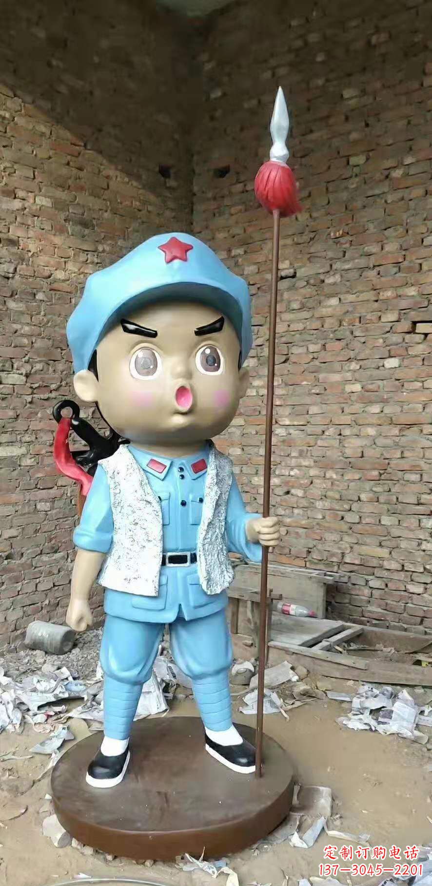 贵州红军雕塑弘扬伟大革命精神