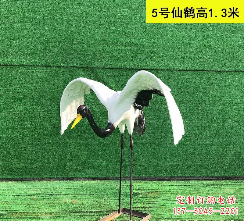 贵州仙鹤雕塑经典之美