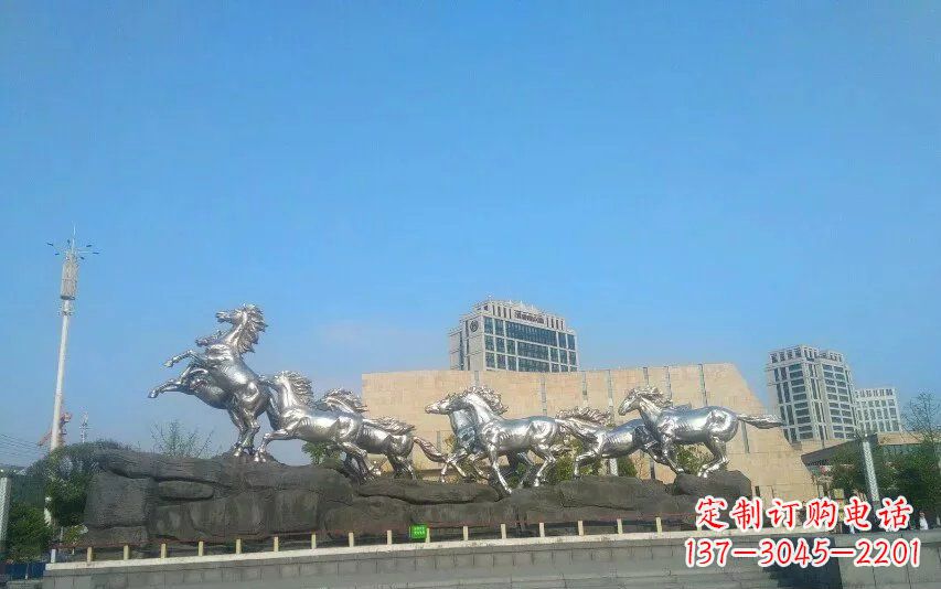 贵州不锈钢动物雕塑精美的艺术品