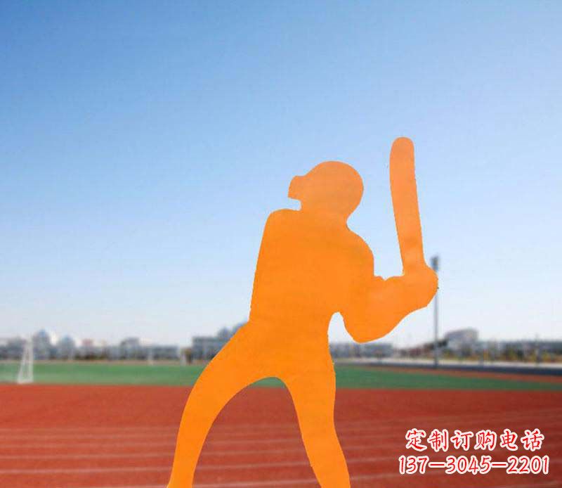 贵州不锈钢棒球雕塑精美的艺术品