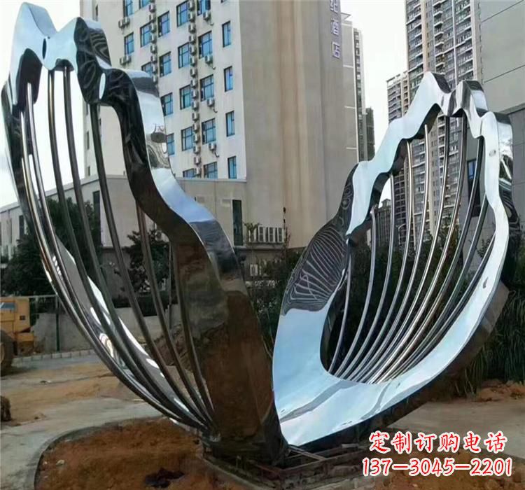 贵州不锈钢贝壳雕塑艺术与自然的完美结合