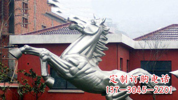 贵州不锈钢奔马雕塑展现力量与美感