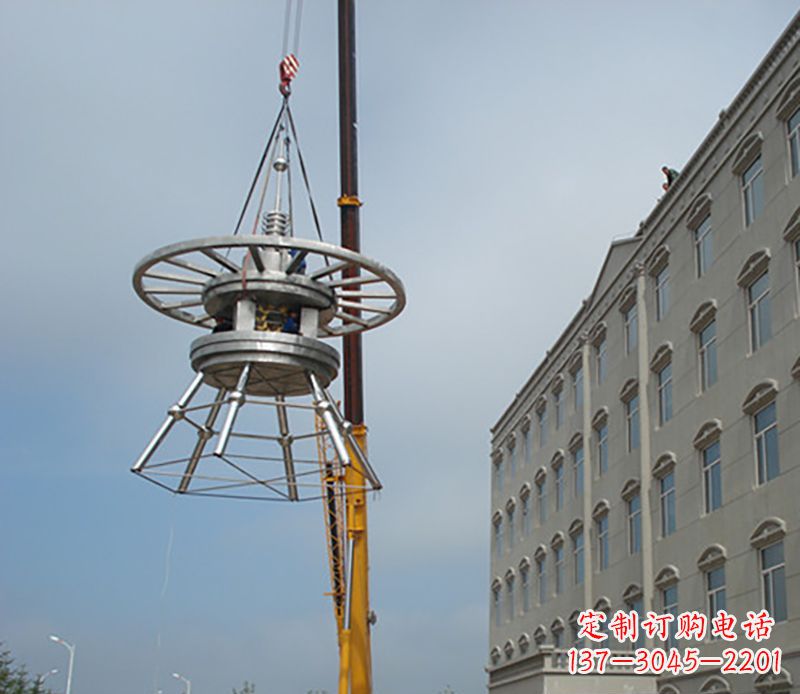 贵州不锈钢避雷针雕塑一种古老又充满现代感的艺术