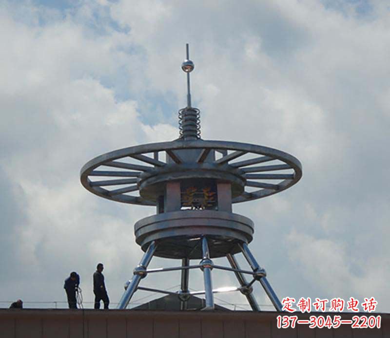 贵州不锈钢避雷针景观雕塑——安全防护与美丽结合