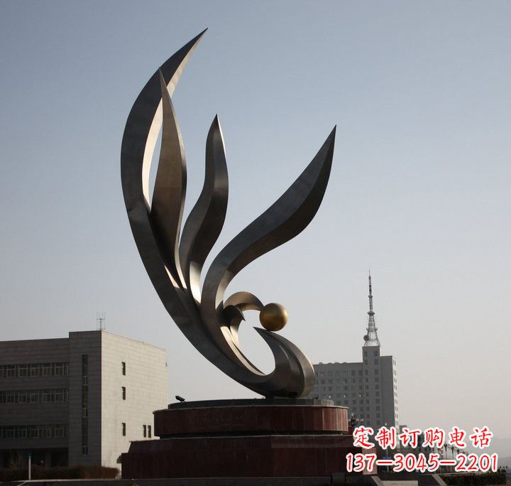 贵州不锈钢凤凰雕塑传承凤凰文化的艺术精品
