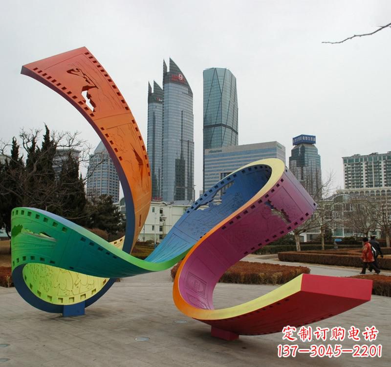 贵州精美的不锈钢城市景观雕塑