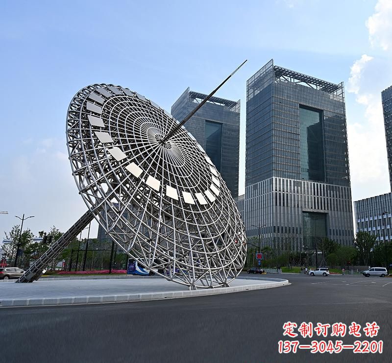 贵州不锈钢城市璀璨的摩天轮雕塑