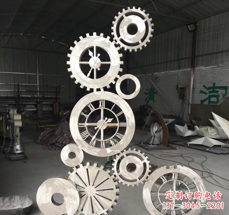 贵州齿轮雕塑精致细腻的艺术品