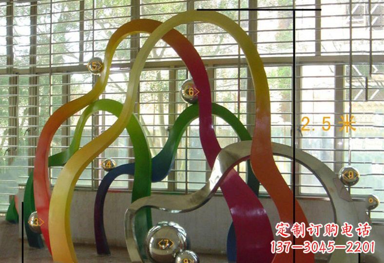 贵州不锈钢假山雕塑精致耐用的艺术品