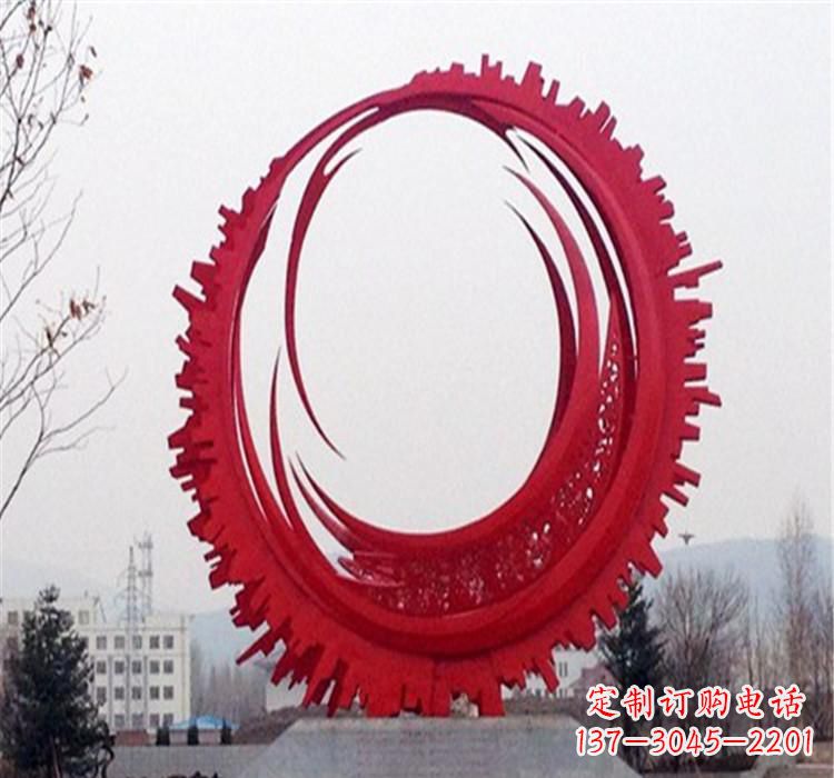 贵州不锈钢齿轮雕塑令人惊叹的精细艺术