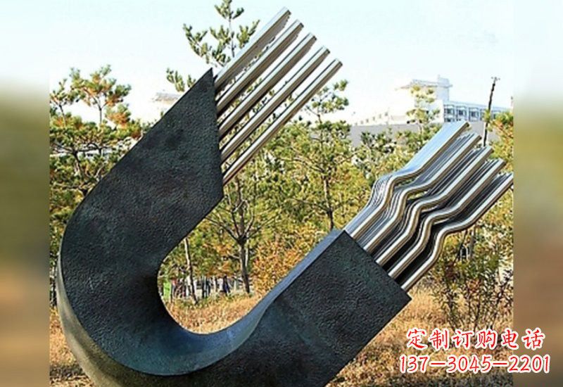 贵州不锈钢磁铁雕塑绚丽多彩的艺术珍品