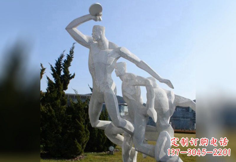 贵州精致的乒乓球雕塑